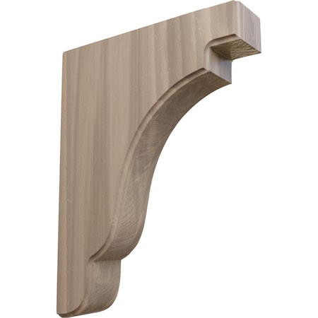 Ekena Millwork 1 3/4"W x 7 1/4"D x 9 1/2"H Bedford Wood Bracket, Walnut BKTW02X07X10BEWA